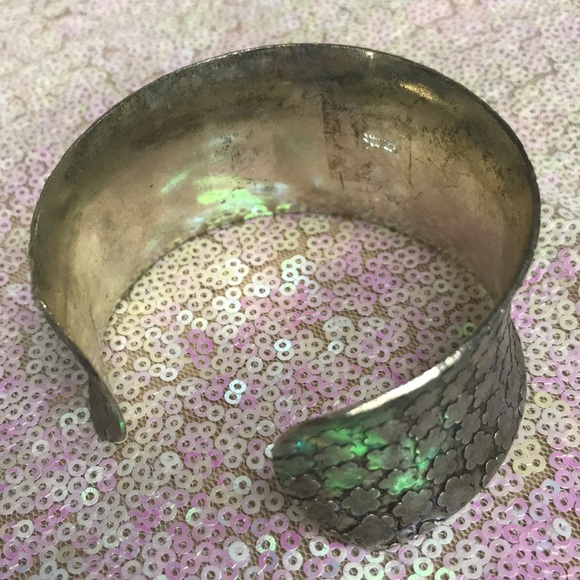 Tibetan Silver Cuff #1 - Picture 3 of 8